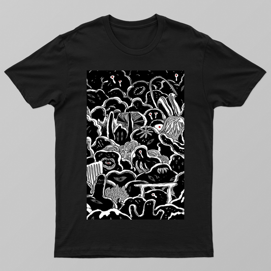 Creature Feature Unisex T-shirt by @diegoingaway