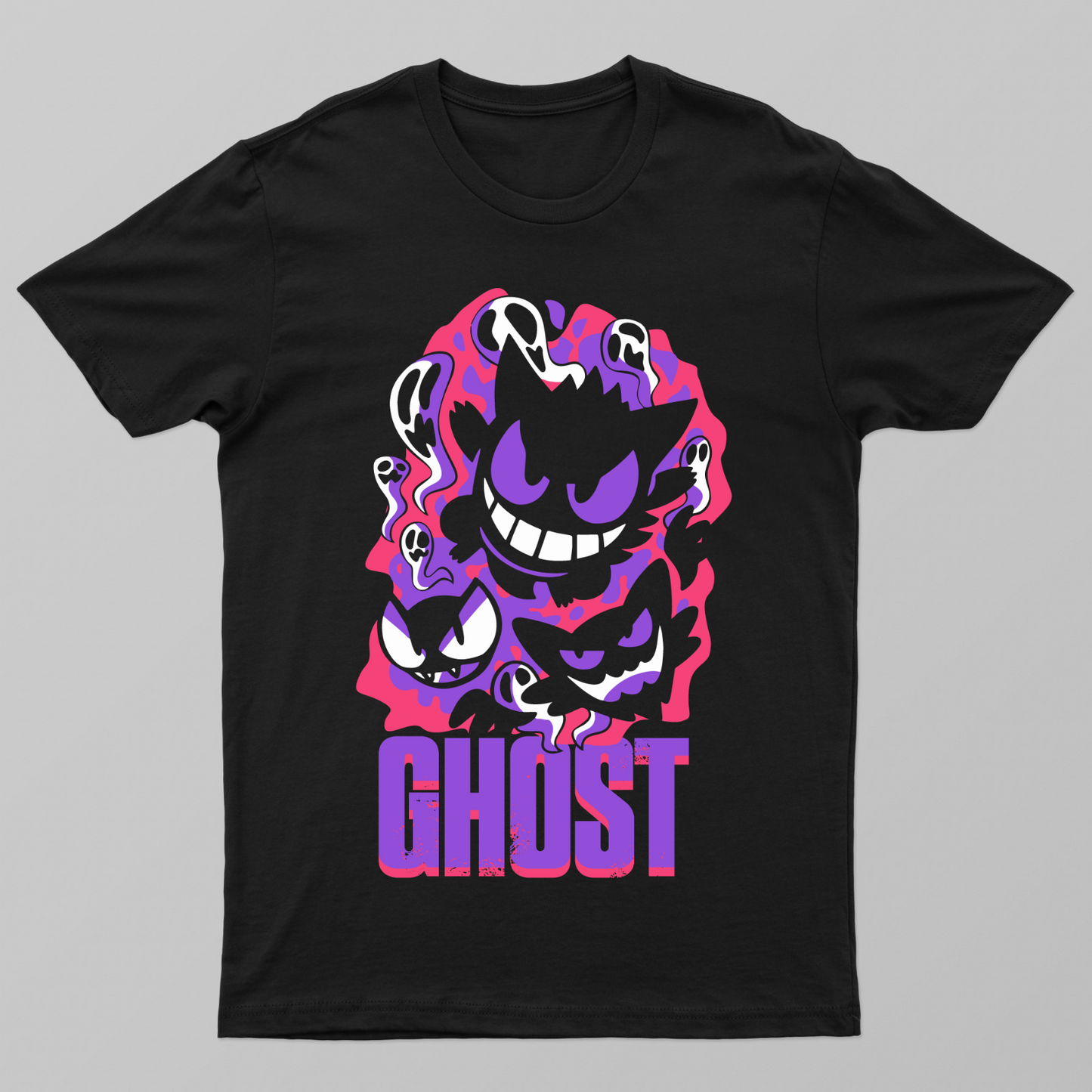 Ghost Type Pokemon Unisex T-shirt by @diegoingaway