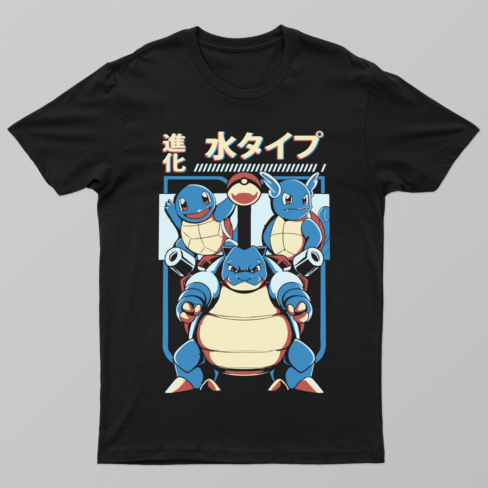 Blastoise Unisex T-shirt by @diegoingaway