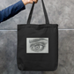 Eye Zipper Tote Bag by Pri