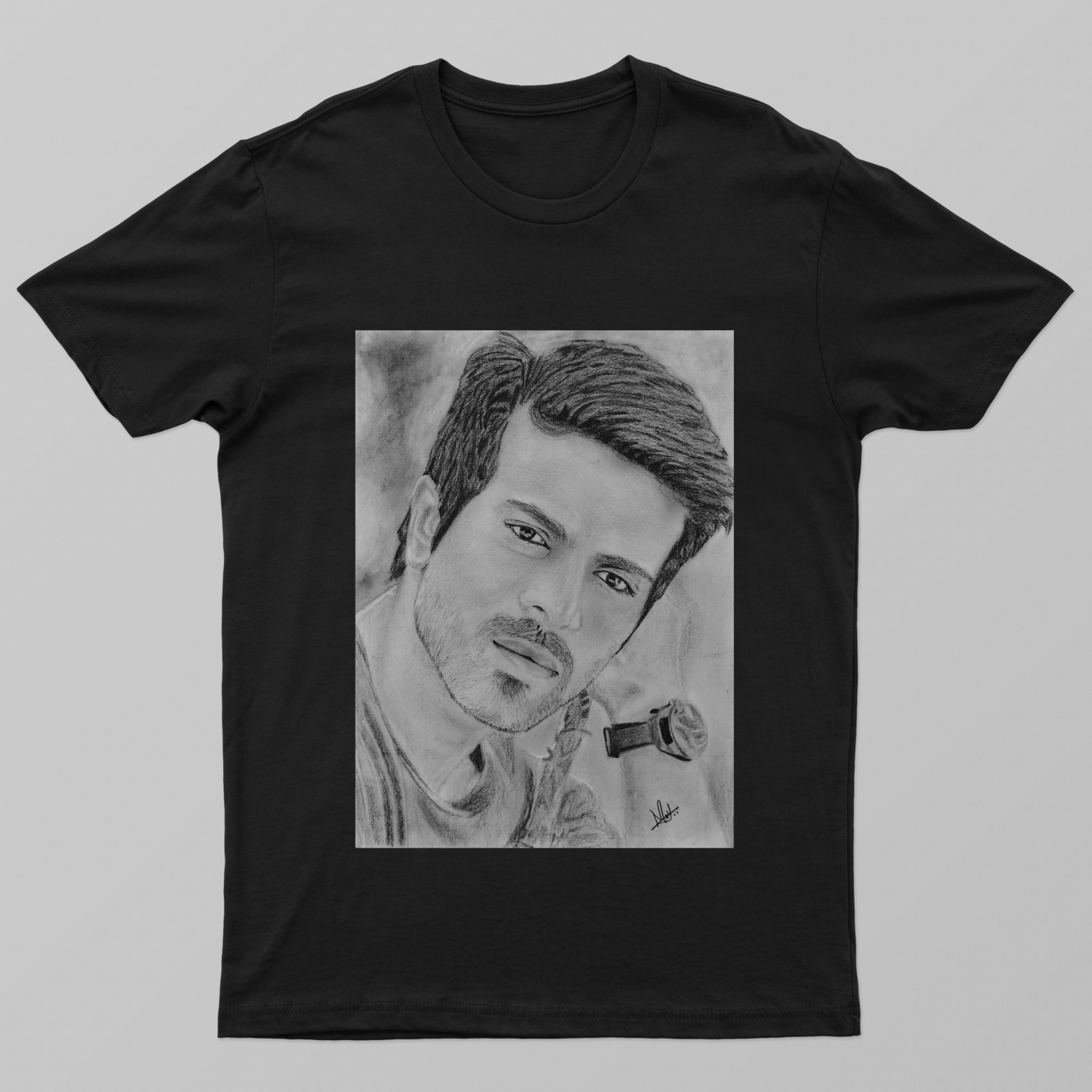 Ramcharan Unisex T-shirt by @mouni.arts__