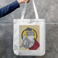 Serene Solitude Zipper Tote Bag by Ujaan Ray