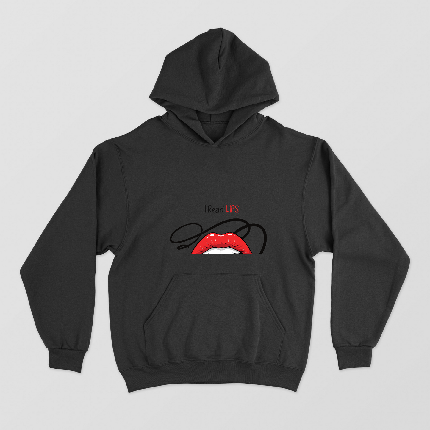 I read Lips Unisex Hoodie by @mizo_doodles_humour