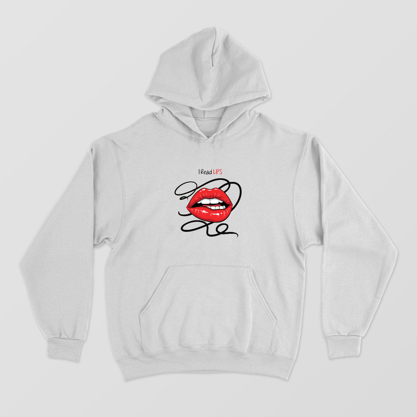 I read Lips Unisex Hoodie by @mizo_doodles_humour