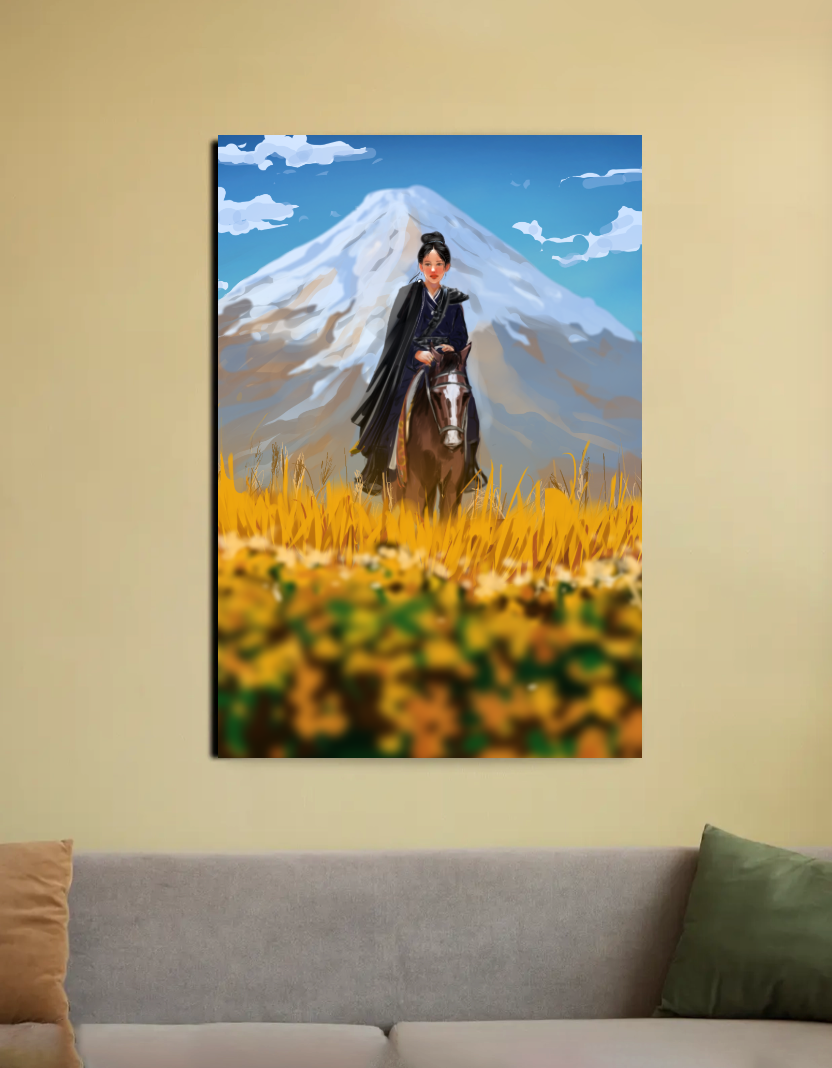 Journey 20"x30" Canvas Poster by Henry ramchhana