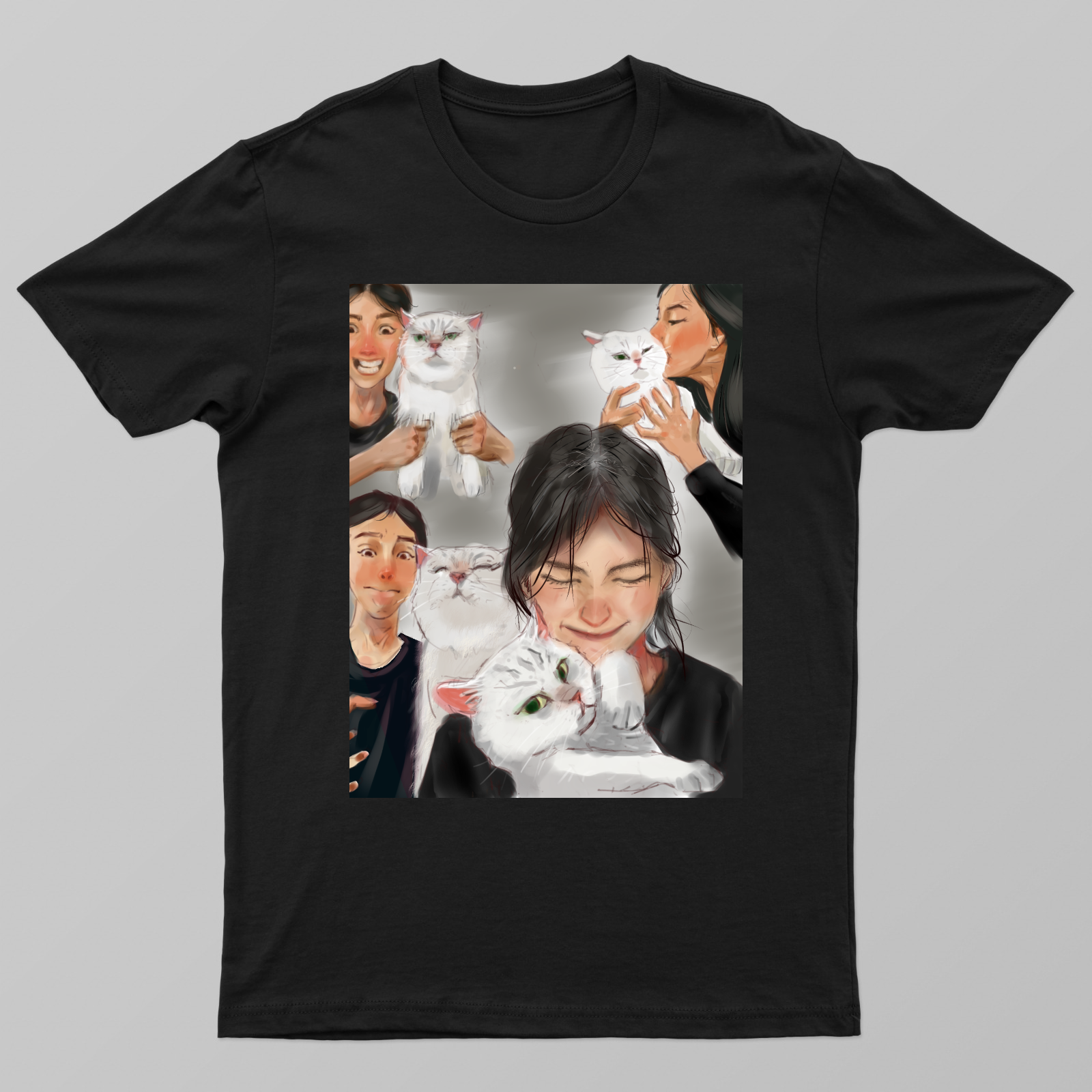 Cuteness Aggression Unisex T-shirt by Henry ramchhana