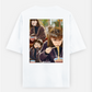 Stress relief Oversized T-shirt (Back print) by Henry ramchhana