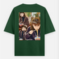 Stress relief Oversized T-shirt (Back print) by Henry ramchhana