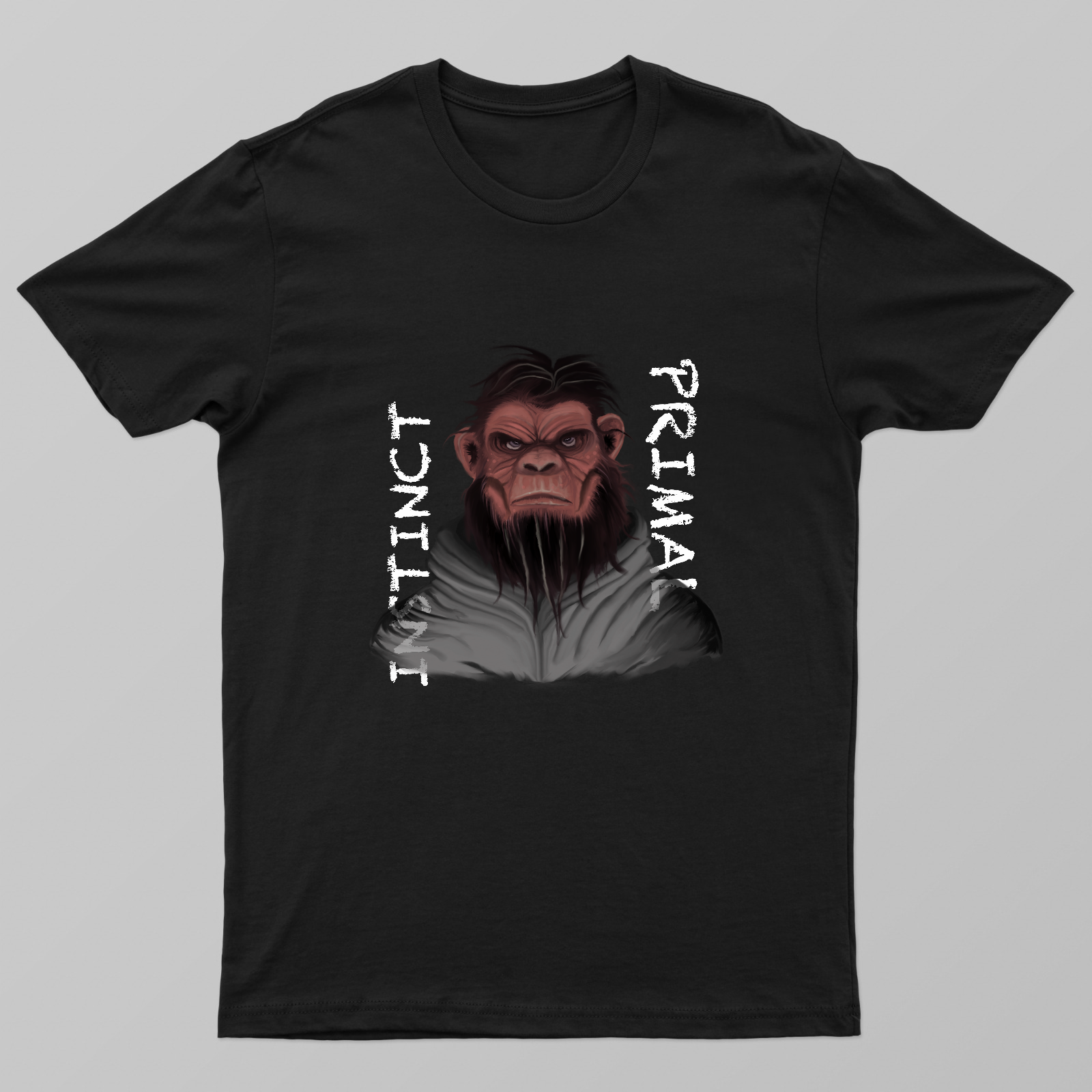 Primal Instinct Unisex T-shirt by @mizo_doodles_humour