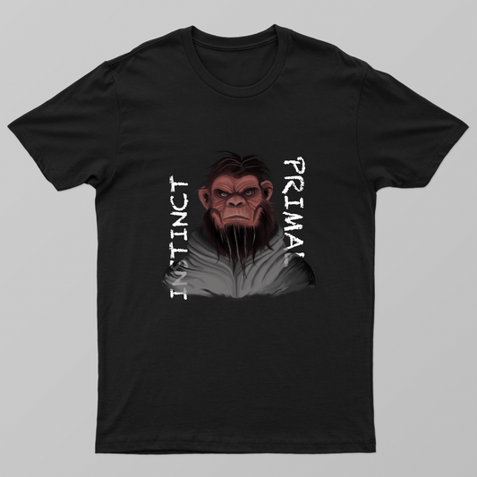 Primal Instinct Unisex T-shirt by @mizo_doodles_humour