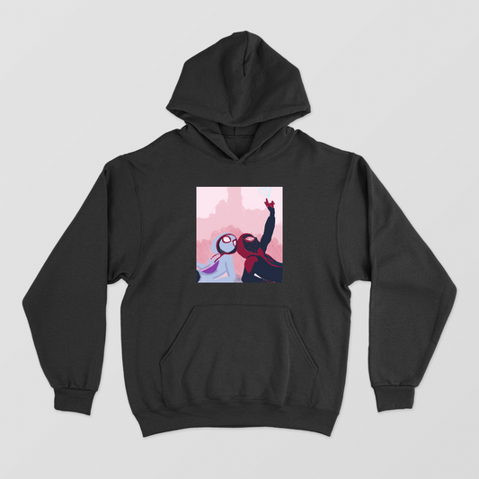 Spidey new day Unisex Hoodie by @varsha_minutiae