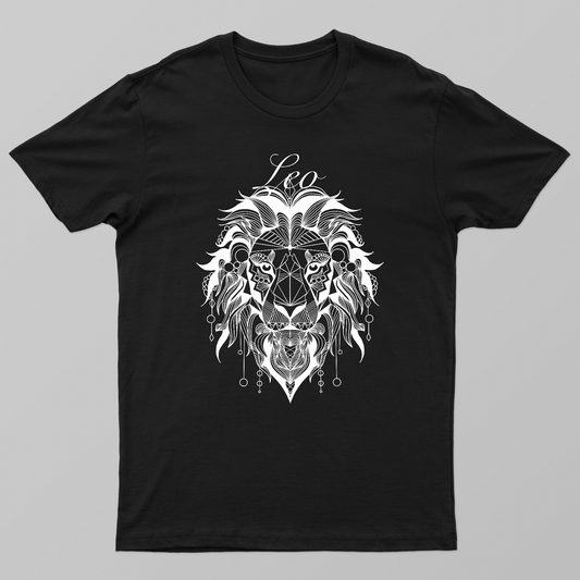 Zodiac (Leo) Unisex T-shirt by @mizo_doodles_humour