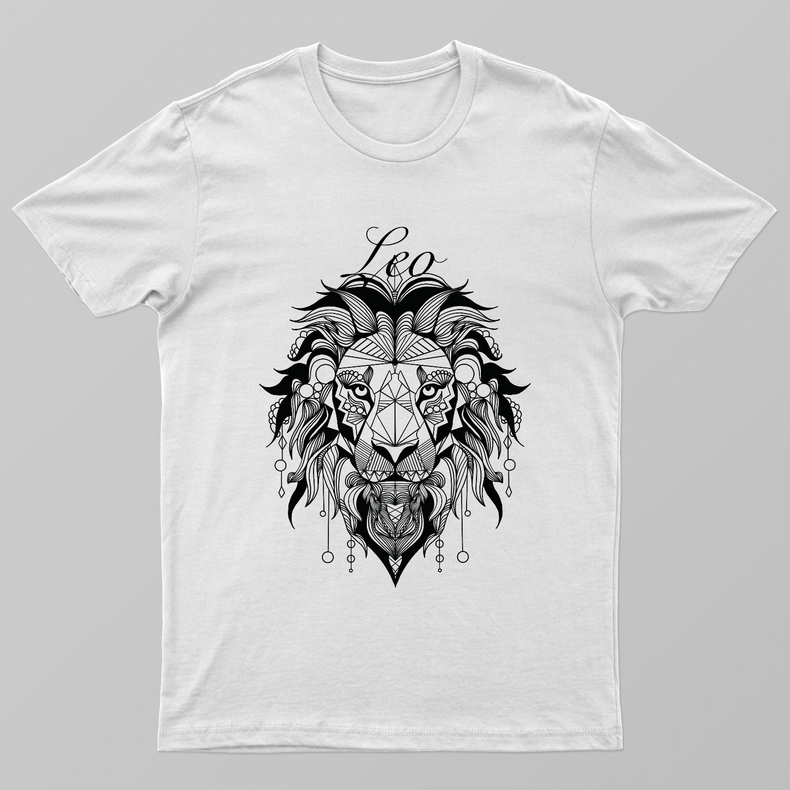 Zodiac (Leo) Unisex T-shirt by @mizo_doodles_humour