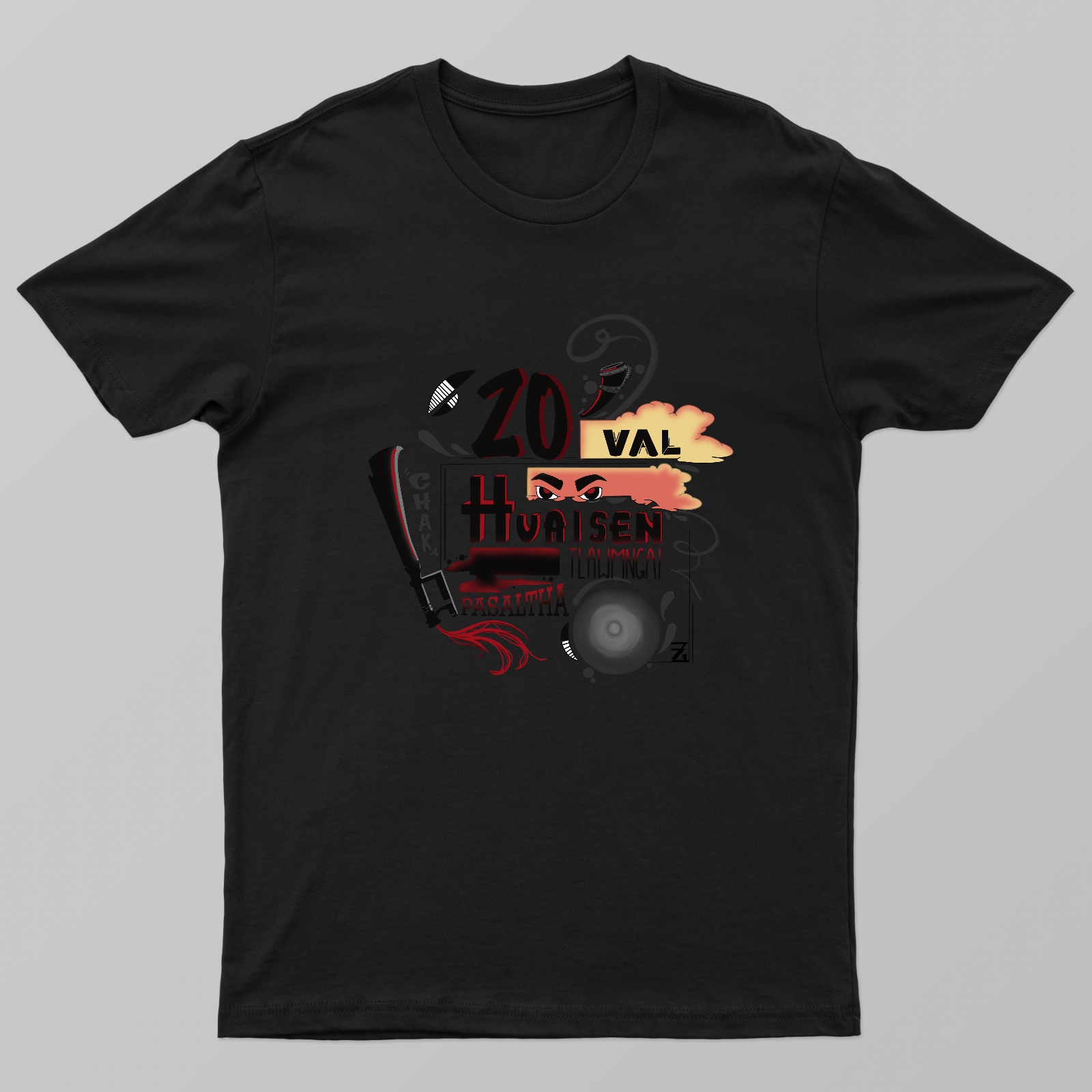 Mizo Mipa Unisex T-shirt by @mizo_doodles_humour