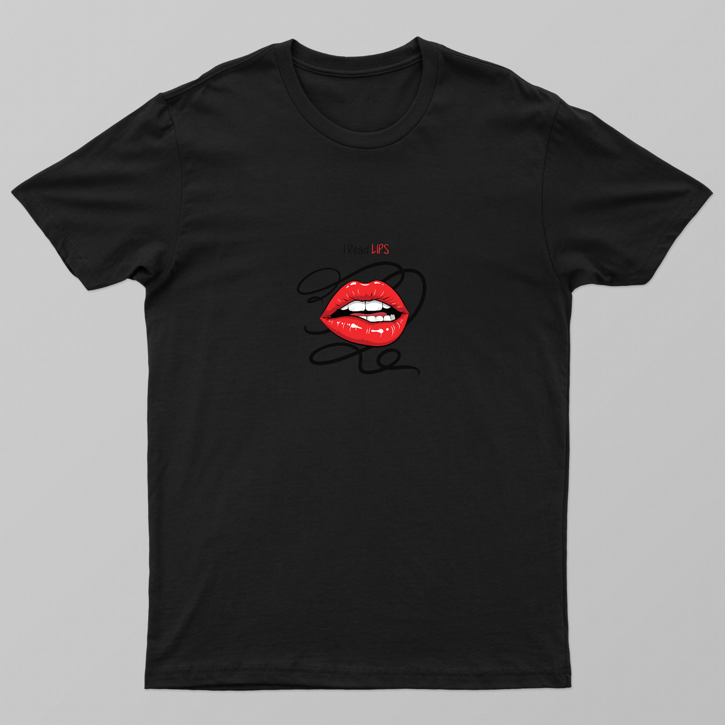 I Read Lips Unisex T-shirt by @mizo_doodles_humour