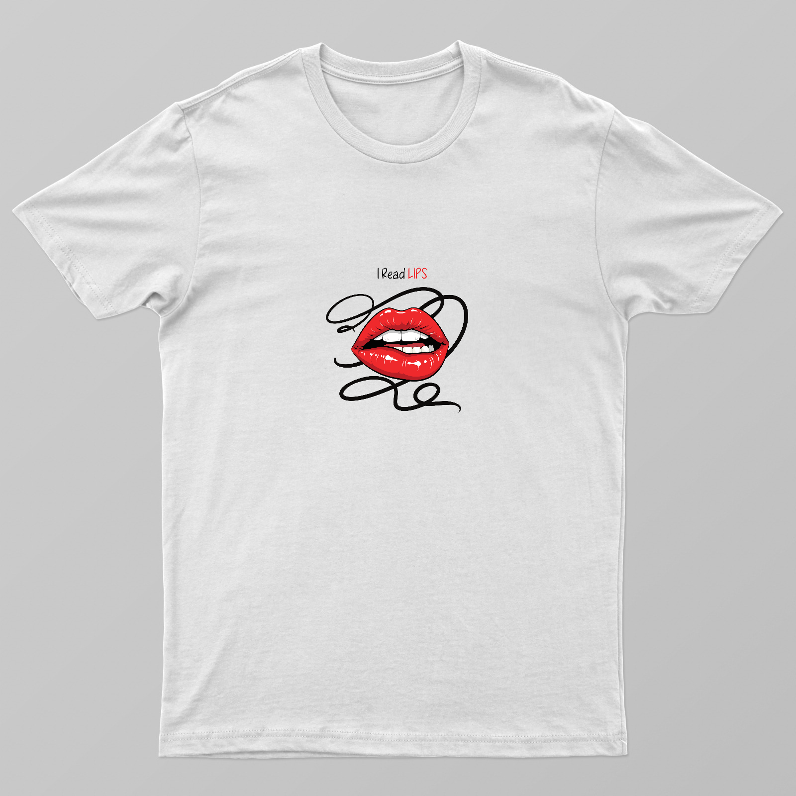I Read Lips Unisex T-shirt by @mizo_doodles_humour