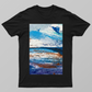 weight of horizon Unisex T-shirt by @zulfaqar786ali
