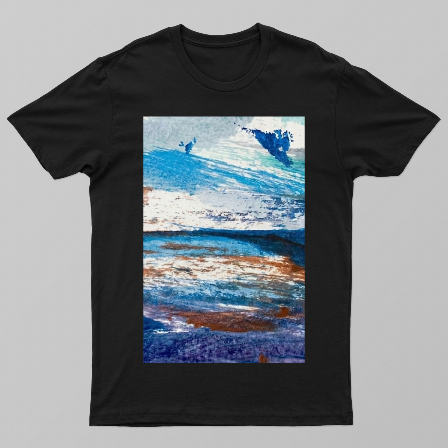 weight of horizon Unisex T-shirt by @zulfaqar786ali