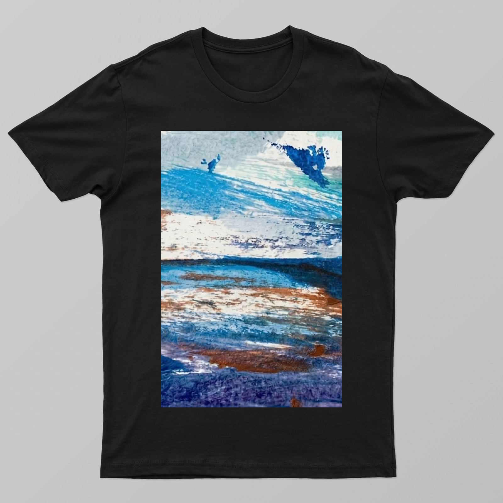 weight of horizon Unisex T-shirt by @zulfaqar786ali