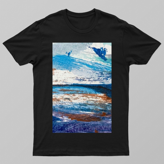 weight of horizon Unisex T-shirt by @zulfaqar786ali