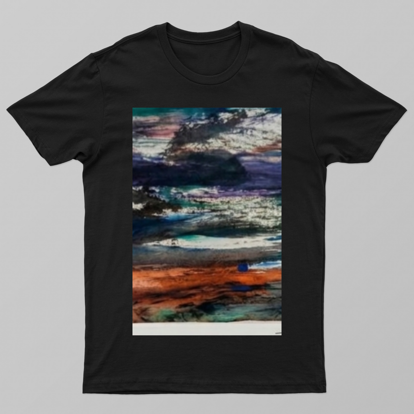 Stormy Horizon Unisex T-shirt by @zulfaqar786ali
