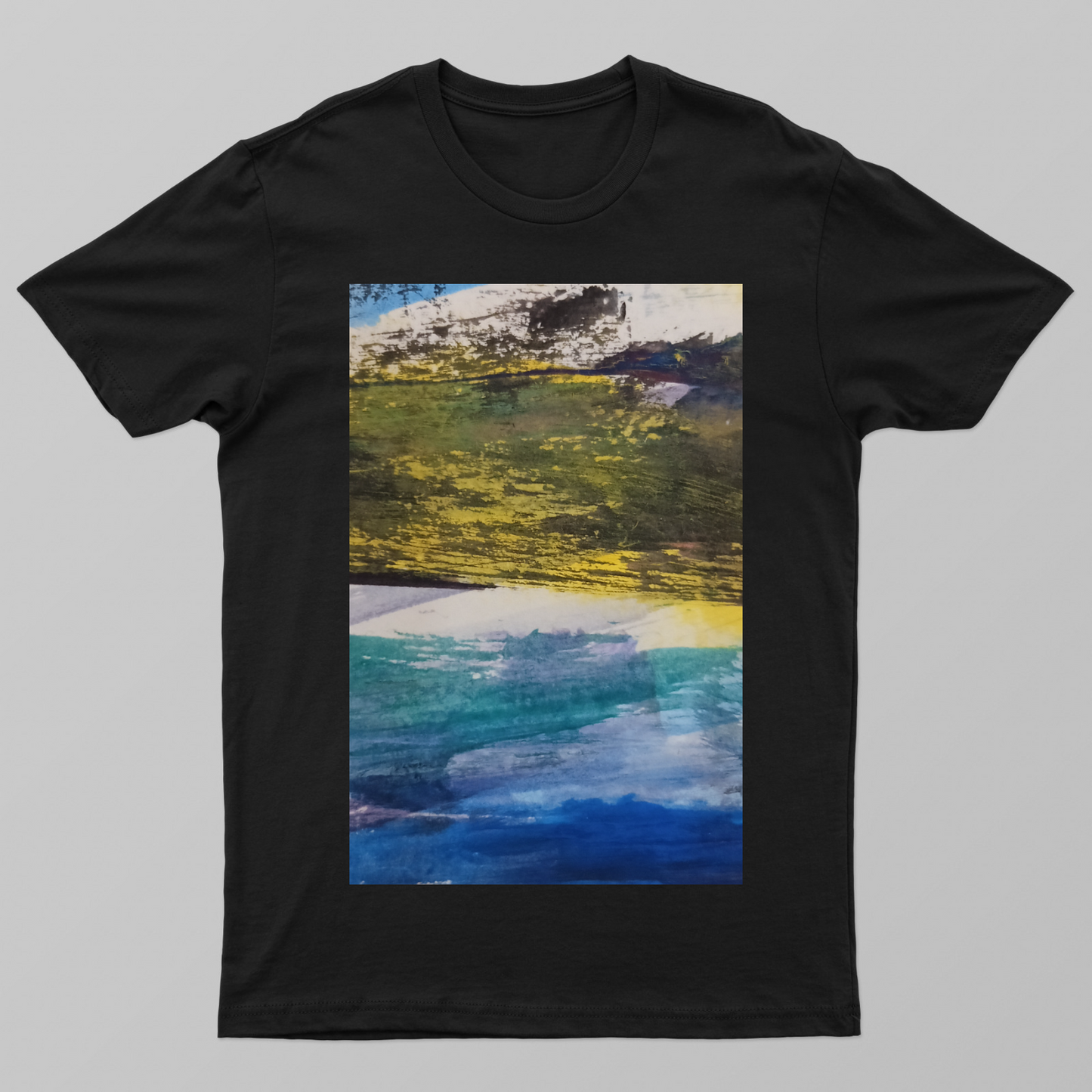 Meadow Over Sea Unisex T-shirt by @zulfaqar786ali
