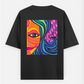 ARJUN Oversized T-shirt (Back print) by AbhaAxa