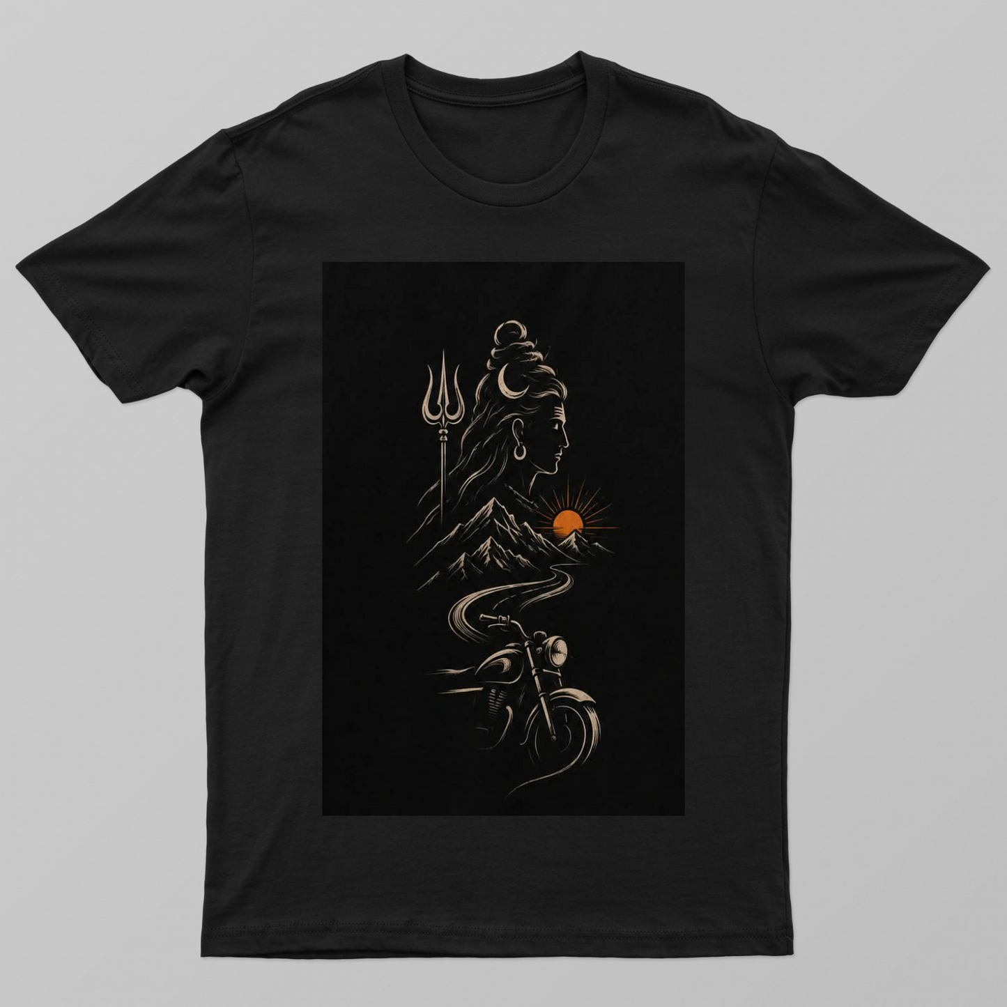 Lord Shiva Unisex T-shirt by Karthik