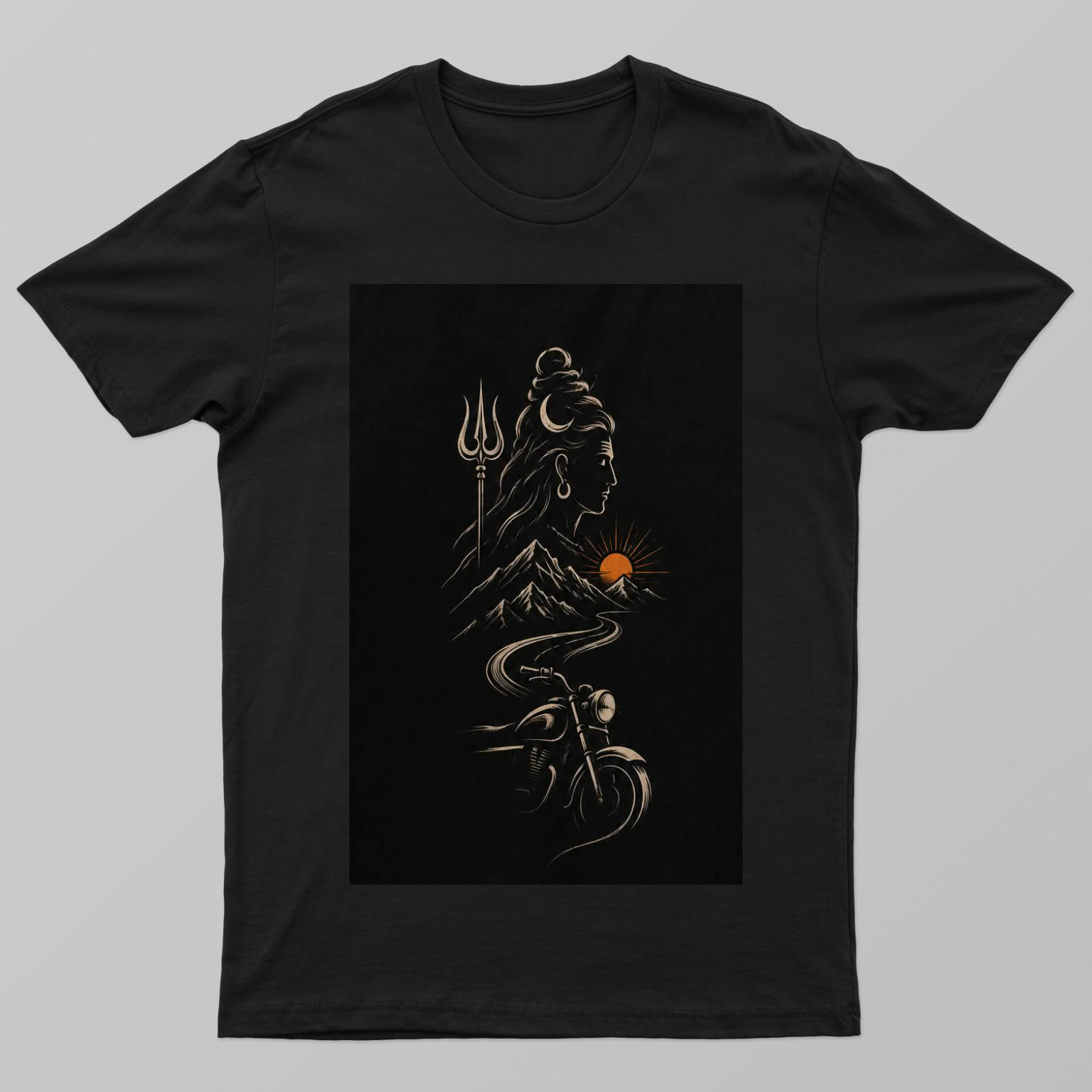 Lord Shiva Unisex T-shirt by Karthik