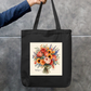 Flower bouquet Tote Bag Zipper Tote Bag by @_digital_scribbler_