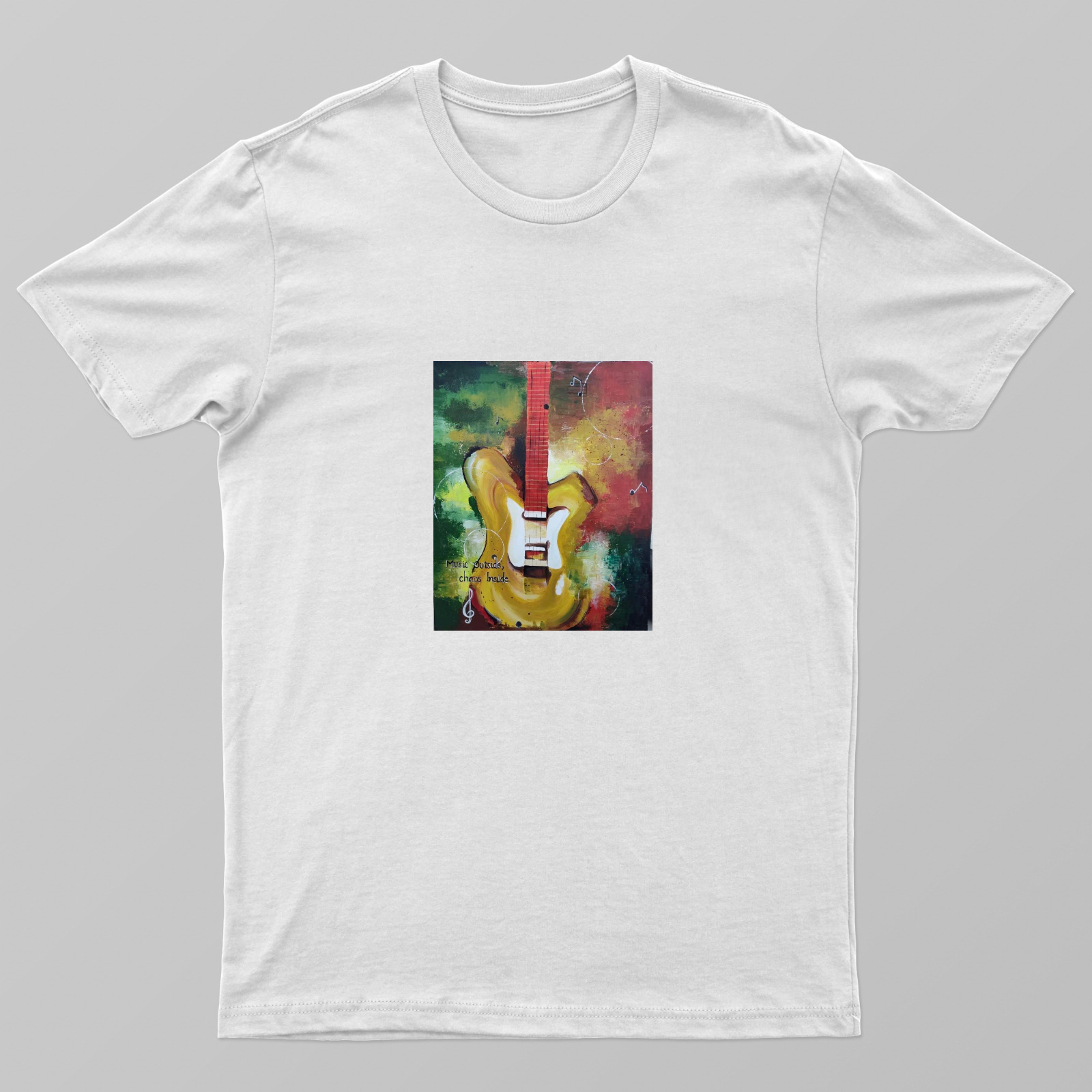 Guitarist Unisex T-shirt by @nishalalwaniii
