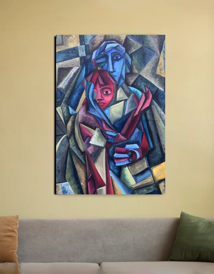 Interwoven 20"x30" Canvas Poster by @the.artofpranjal
