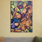 Apsaras in cubism 20"x30" Canvas Poster by @the.artofpranjal