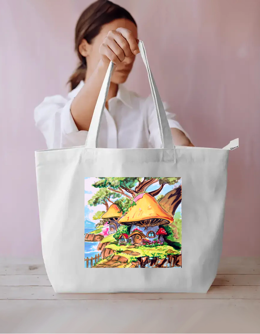 Kawaii outdoor Everyday Large Tote Bag by @the.artofpranjal