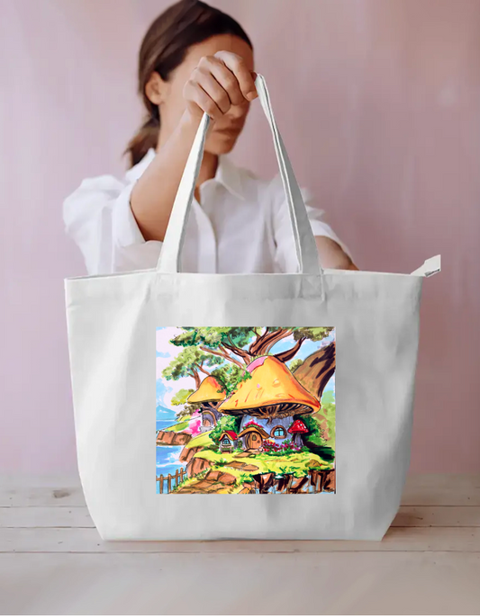 Kawaii outdoor Everyday Large Tote Bag by @the.artofpranjal