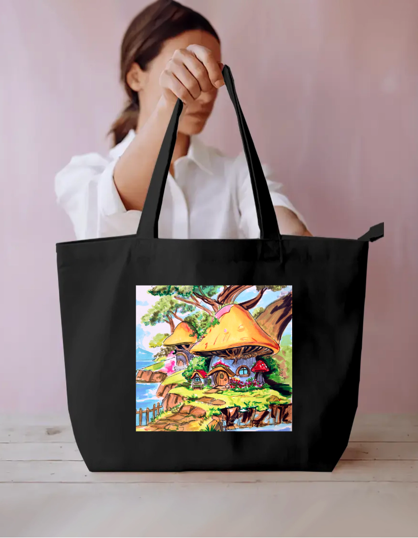 Kawaii outdoor Everyday Large Tote Bag by @the.artofpranjal