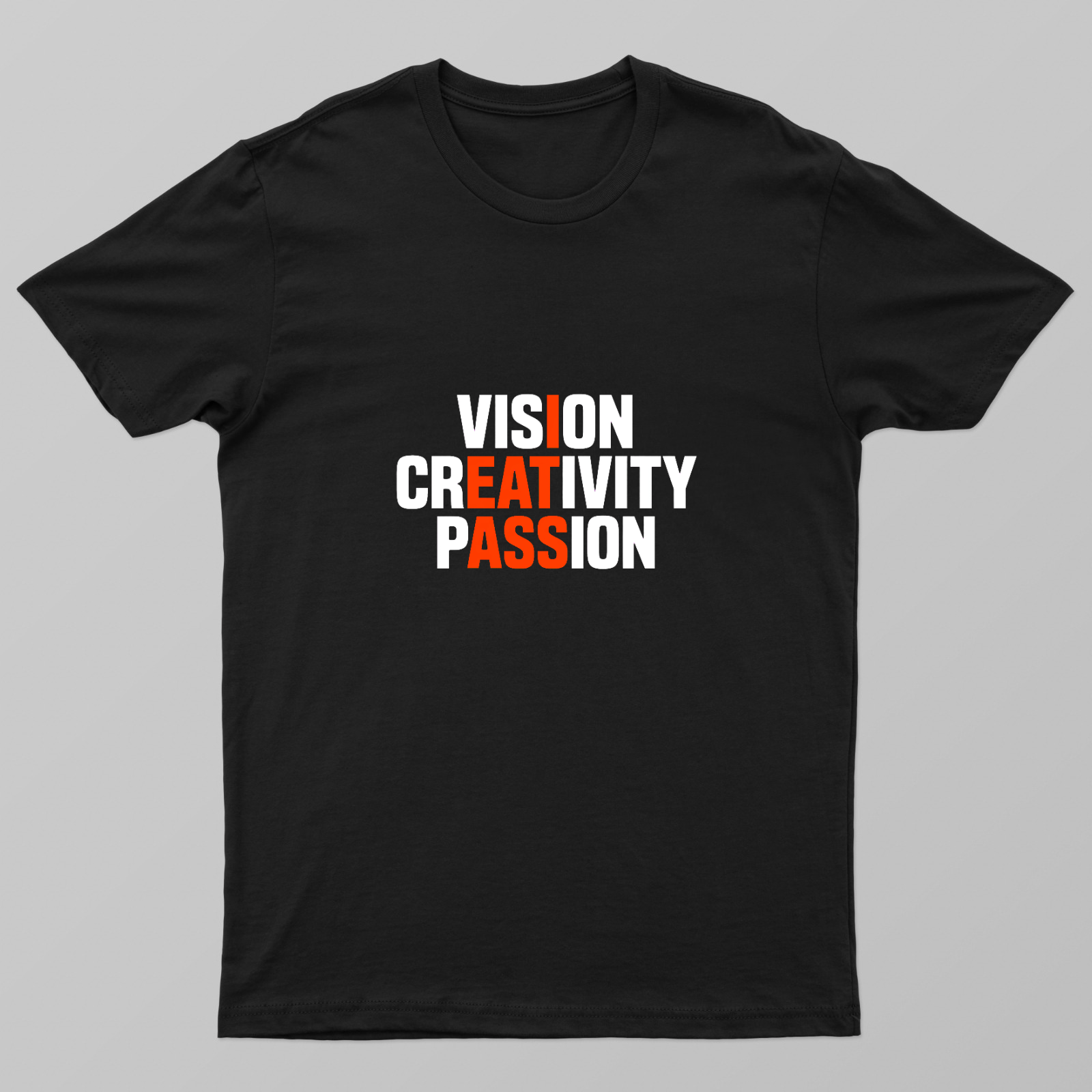 Vision Creatively Passion T shirt design Unisex T-shirt by VIMAL R