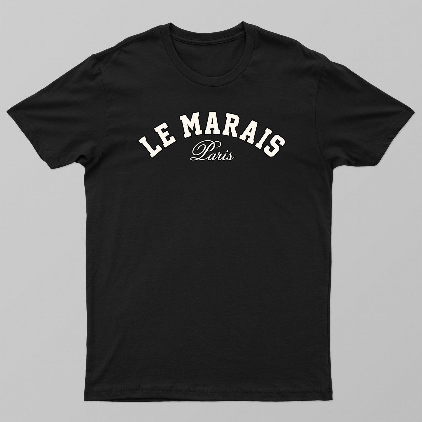 Le Marais Paris T Shirt Unisex T-shirt by VIMAL R