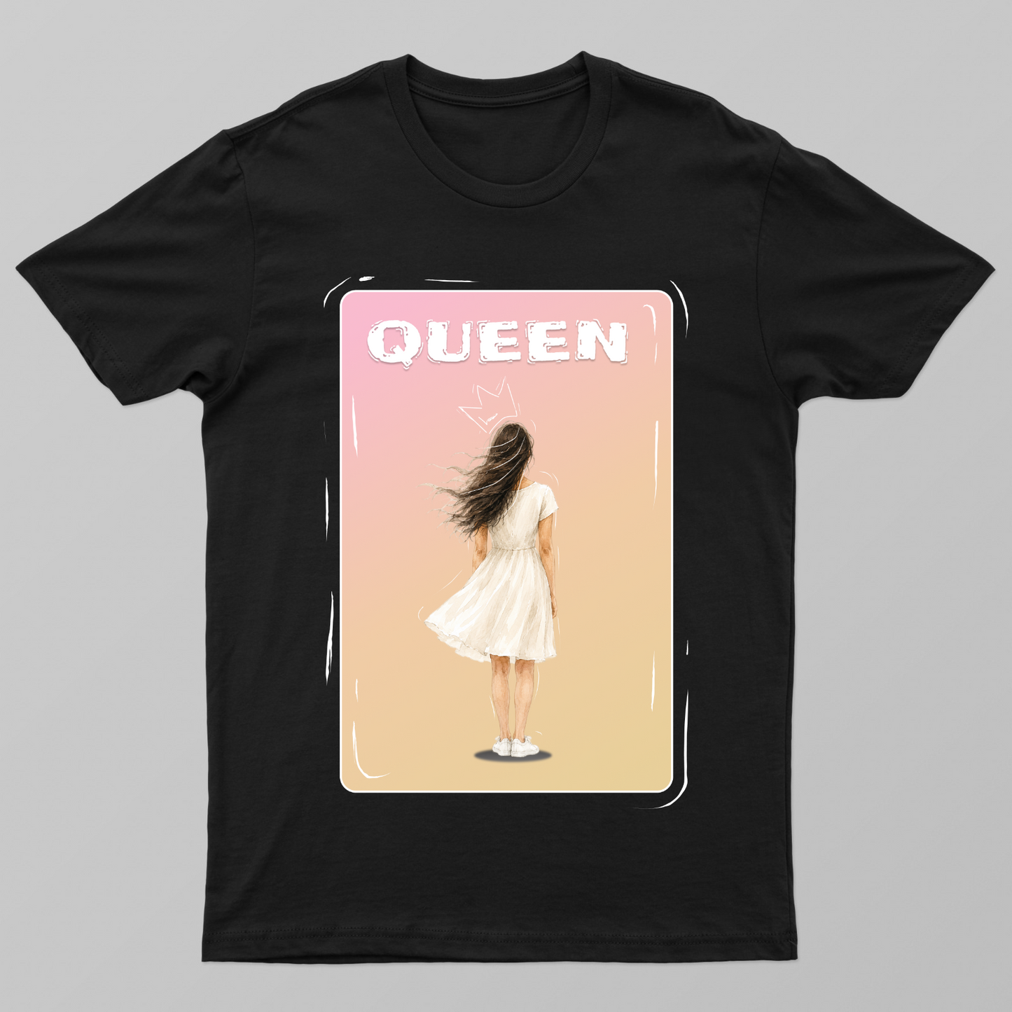 Queen at Heart Unisex T-shirt by Benhilda Vimbainashe Rusawo