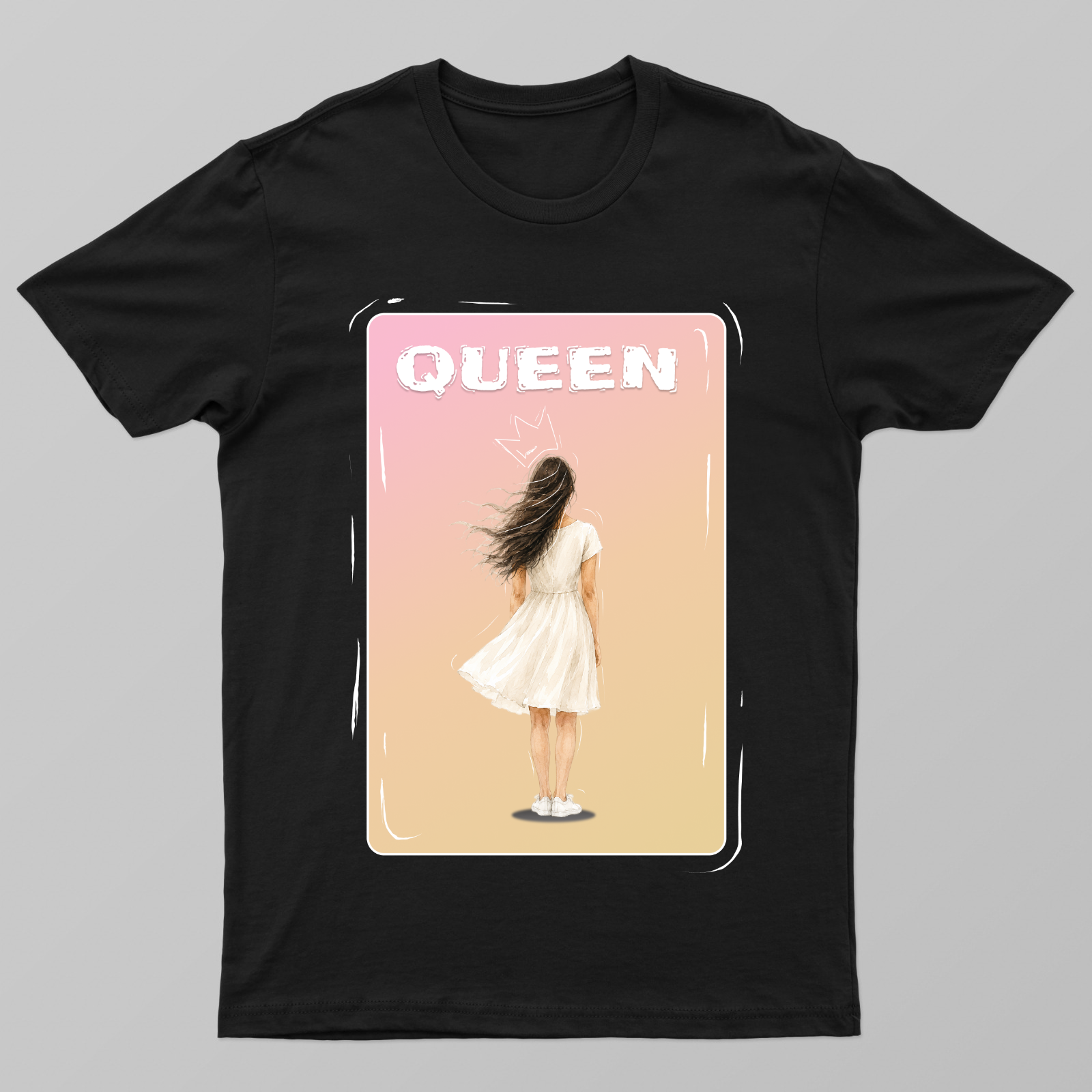 Queen at Heart Unisex T-shirt by Benhilda Vimbainashe Rusawo