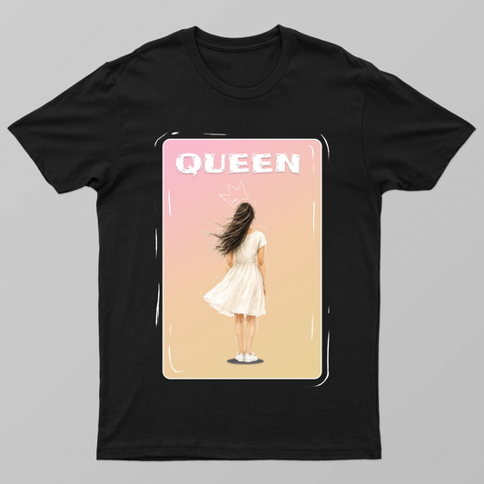 Queen at Heart Unisex T-shirt by Benhilda Vimbainashe Rusawo