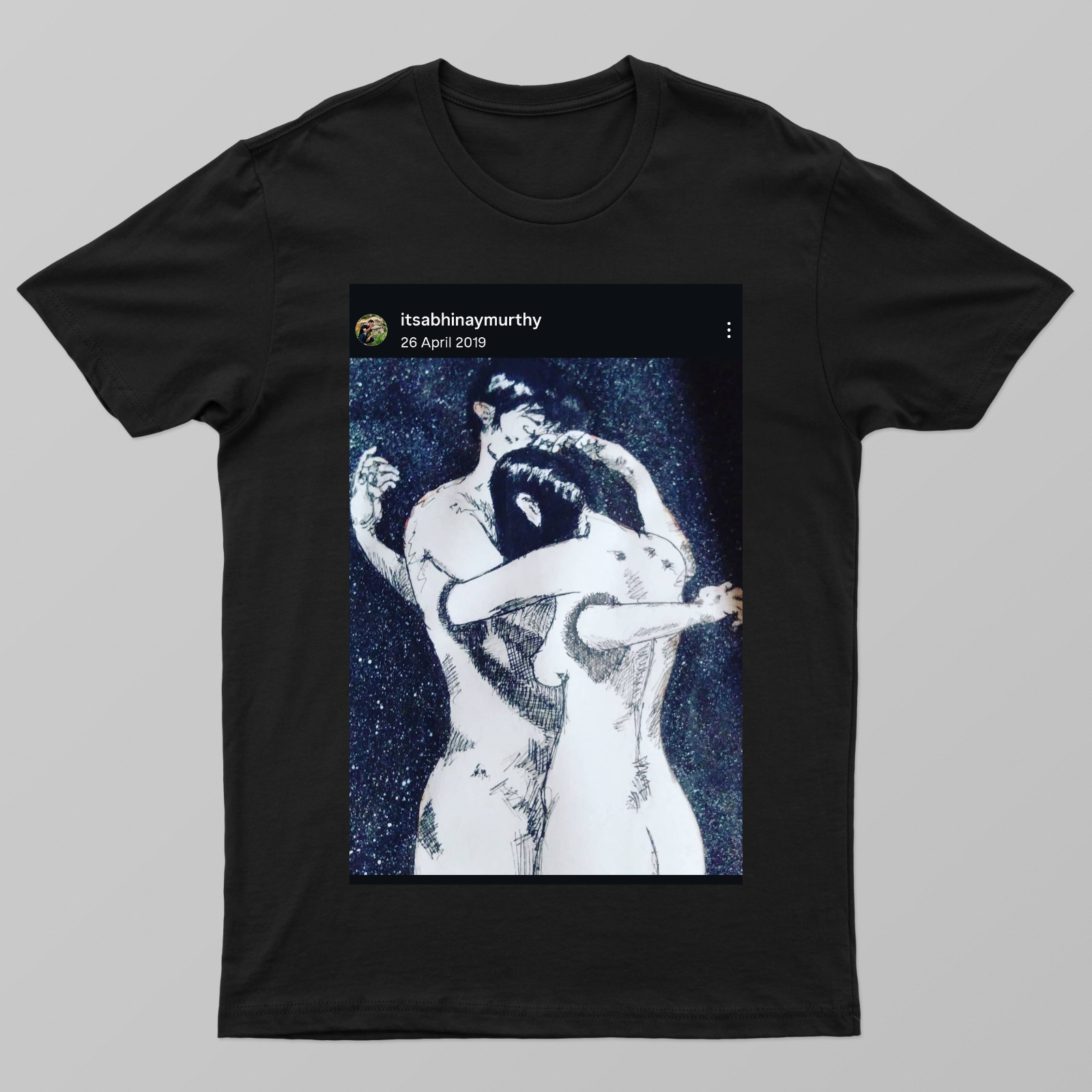 Untitled Unisex T-shirt by @itsabhinaymurthy