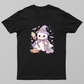 Cute Pastel Ghost Witch Halloween PNG, Kawaii Trick or Treat Clipart, Spooky Cute Ghost Sublimation, Purple Witch Hat Gh Unisex T-shirt by VIMAL R
