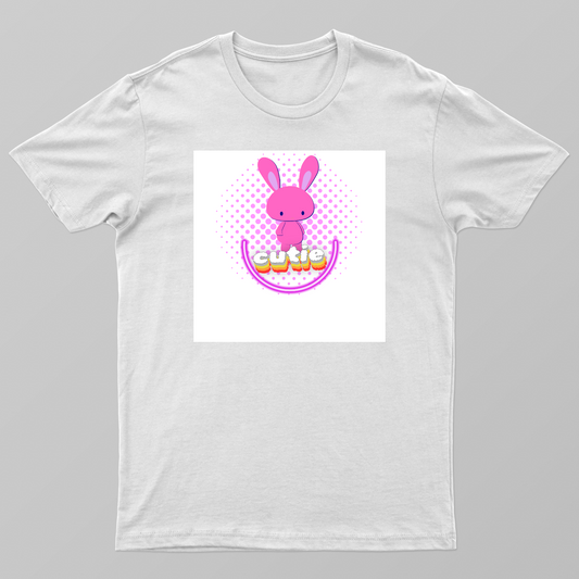 cure rabbit Unisex T-shirt by Trishaa Mandal