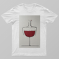 Wine In Progress Unisex T-shirt by @madira.hues