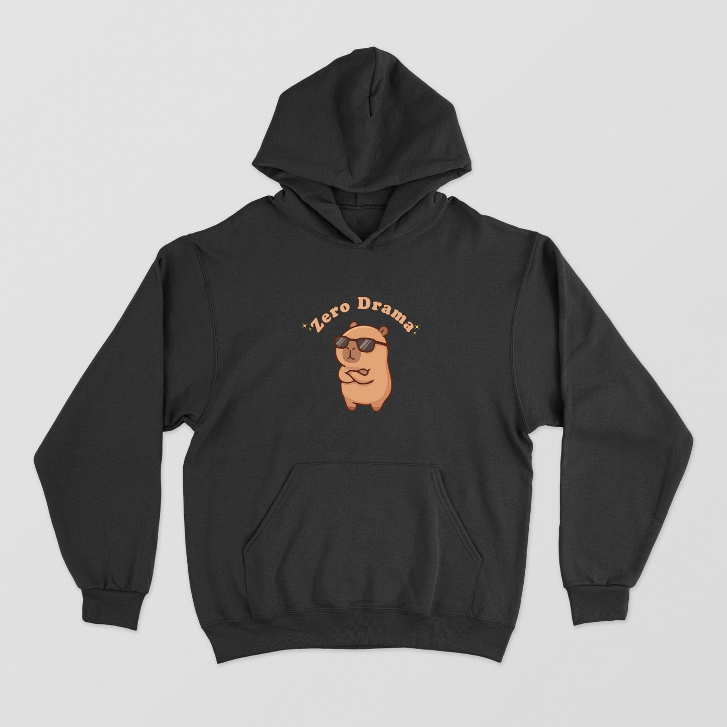 Zero Drama Unisex Hoodie by @sakthipry