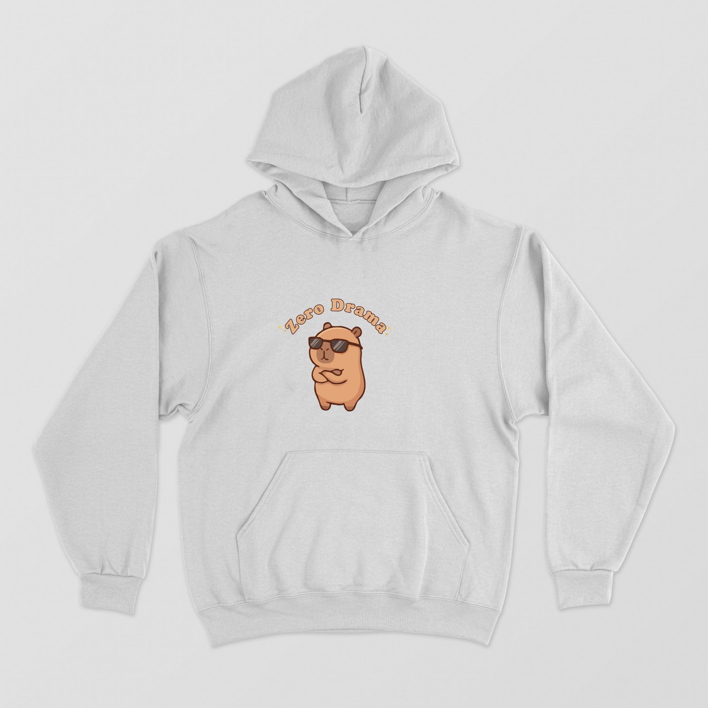 Zero Drama Unisex Hoodie by @sakthipry