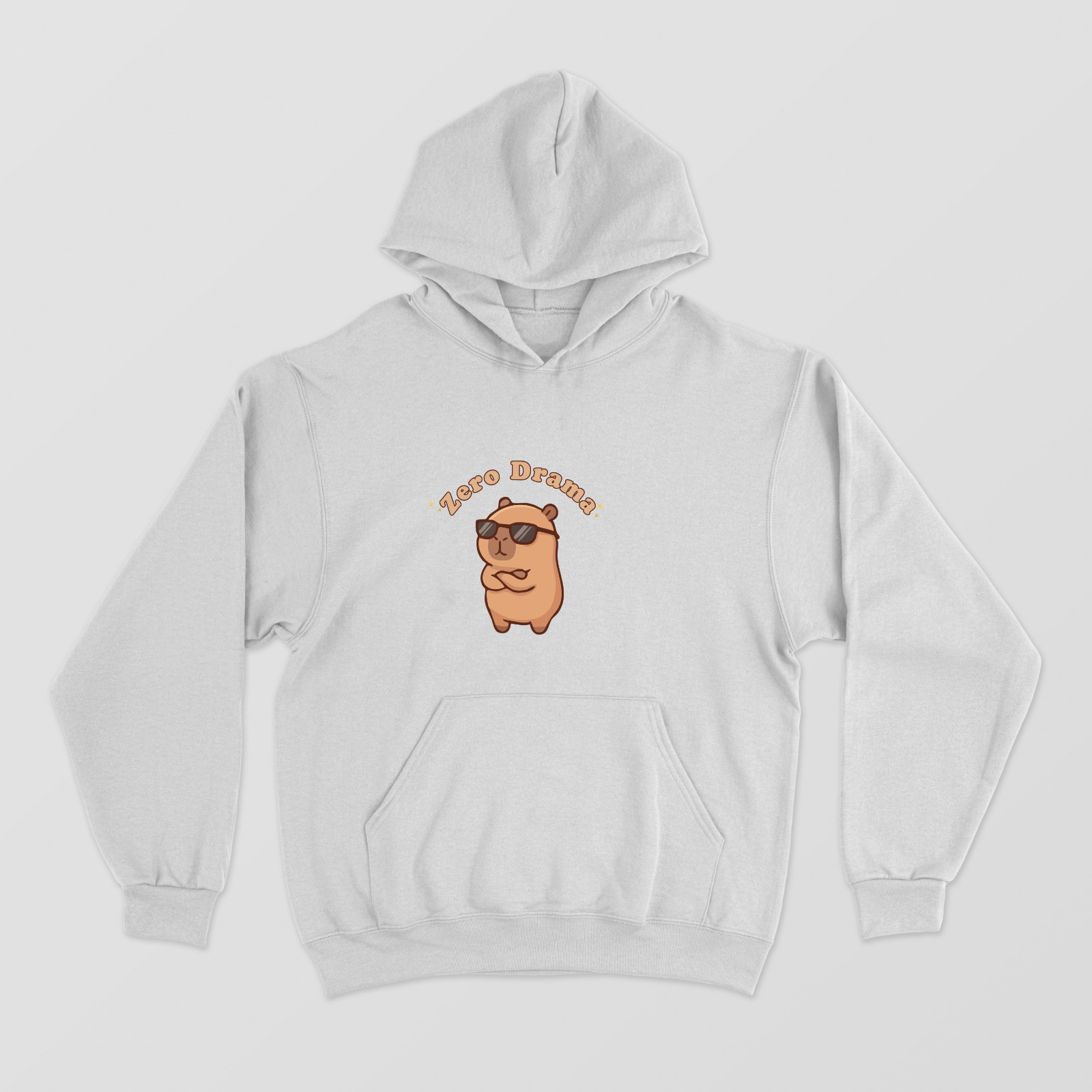 Zero Drama Unisex Hoodie by @sakthipry