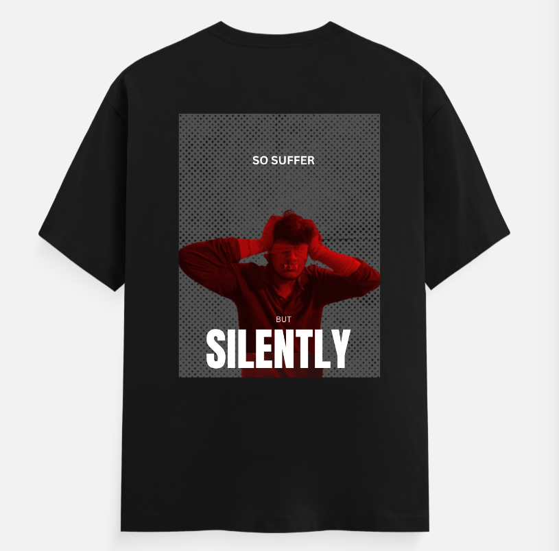 DON'T REBEL (GRAPHIC DESIGN) Unisex T-shirt back print by Rishit Chakraborty