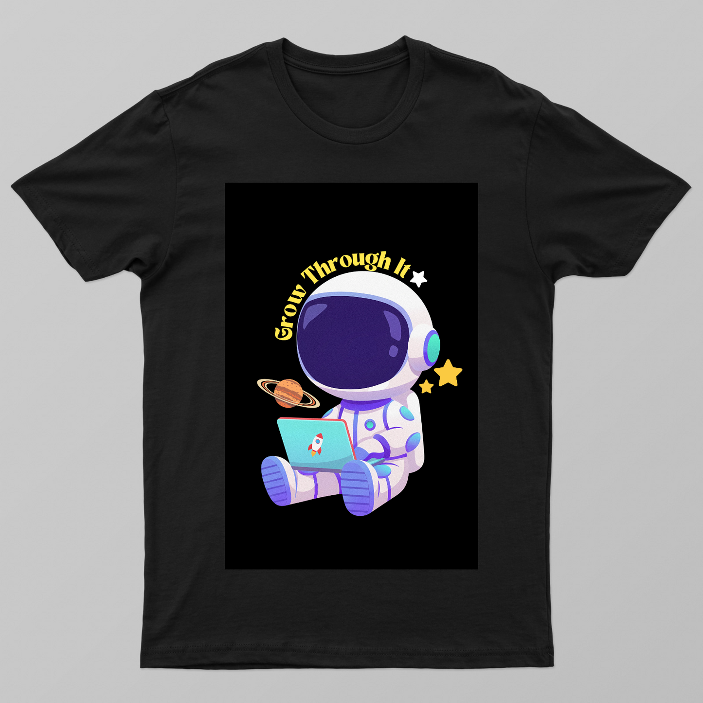 Black T shirt Unisex T-shirt by Sejal Makadiya